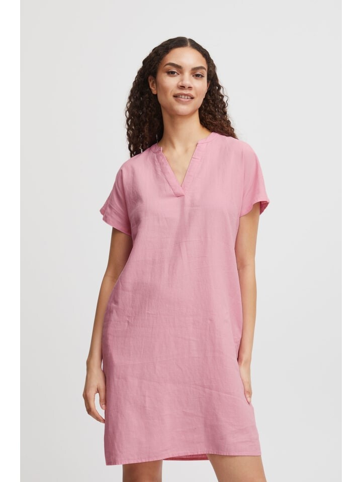 Короткое платье b.young Sommerkleid BYFALAKKA V NECK DRESS -20811336 Kleid aus Leinenmix, розовый
Короткое платье b.young Sommerkleid BYFALAKKA V NECK DRESS -20811336 Kleid aus Leinenmix, розовый