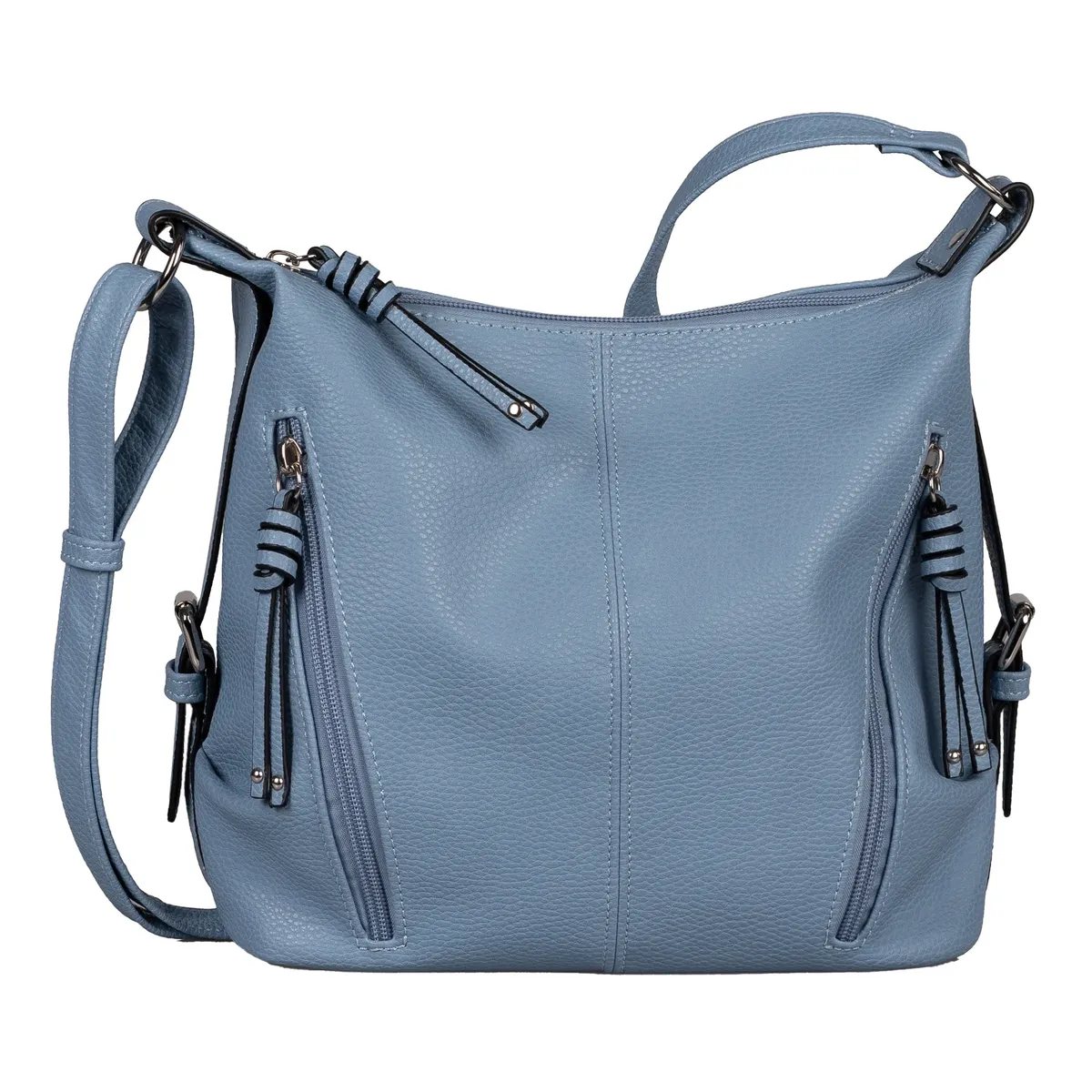 Сумка через плечо TOM TAILOR "Caia" из мягкозернистой искусственной кожи нубук, практичная и многофункциональная, синий 
Сумка через плечо TOM TAILOR "Caia" из мягкозернистой искусственной кожи нубук, практичная и многофункциональная, синий