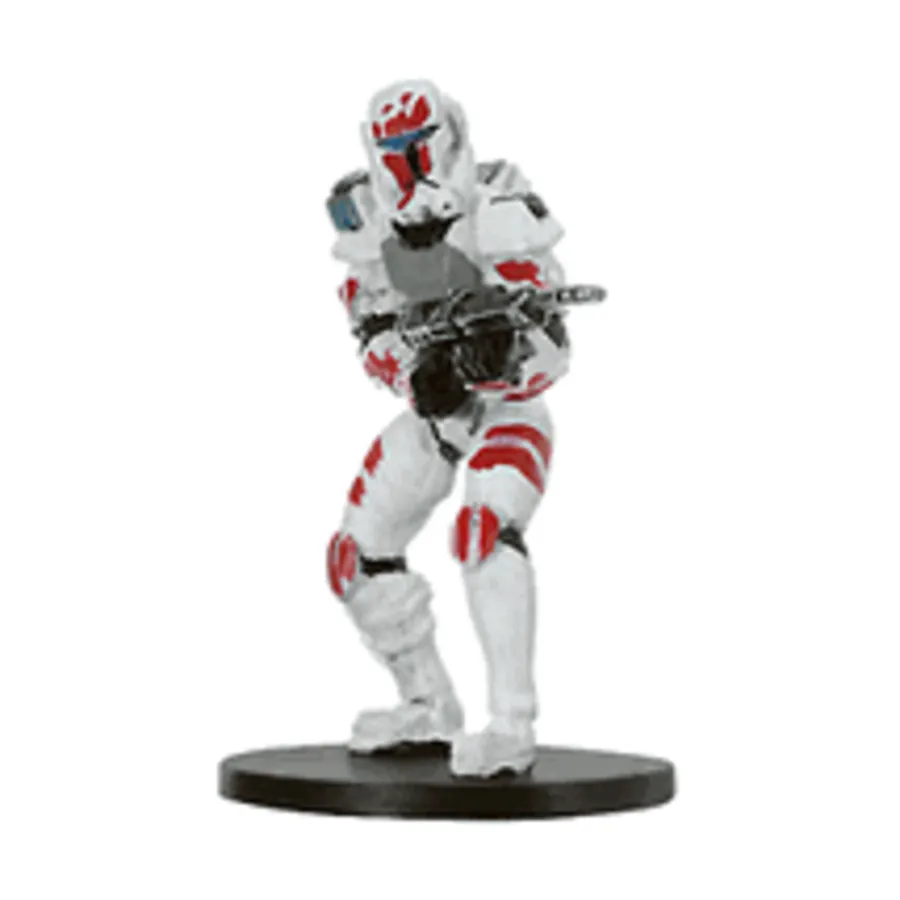 Республиканский коммандос Сев (К), Star Wars - Collectible Miniatures Game - Set - Champions of the Force Singles
Республиканский коммандос Сев (К), Star Wars - Collectible Miniatures Game - Set - Champions of the Force Singles