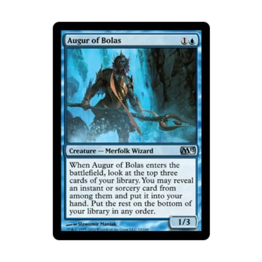 CCG Авгур Боласа (U) (фольга), MTG - Magic 2013
CCG Авгур Боласа (U) (фольга), MTG - Magic 2013