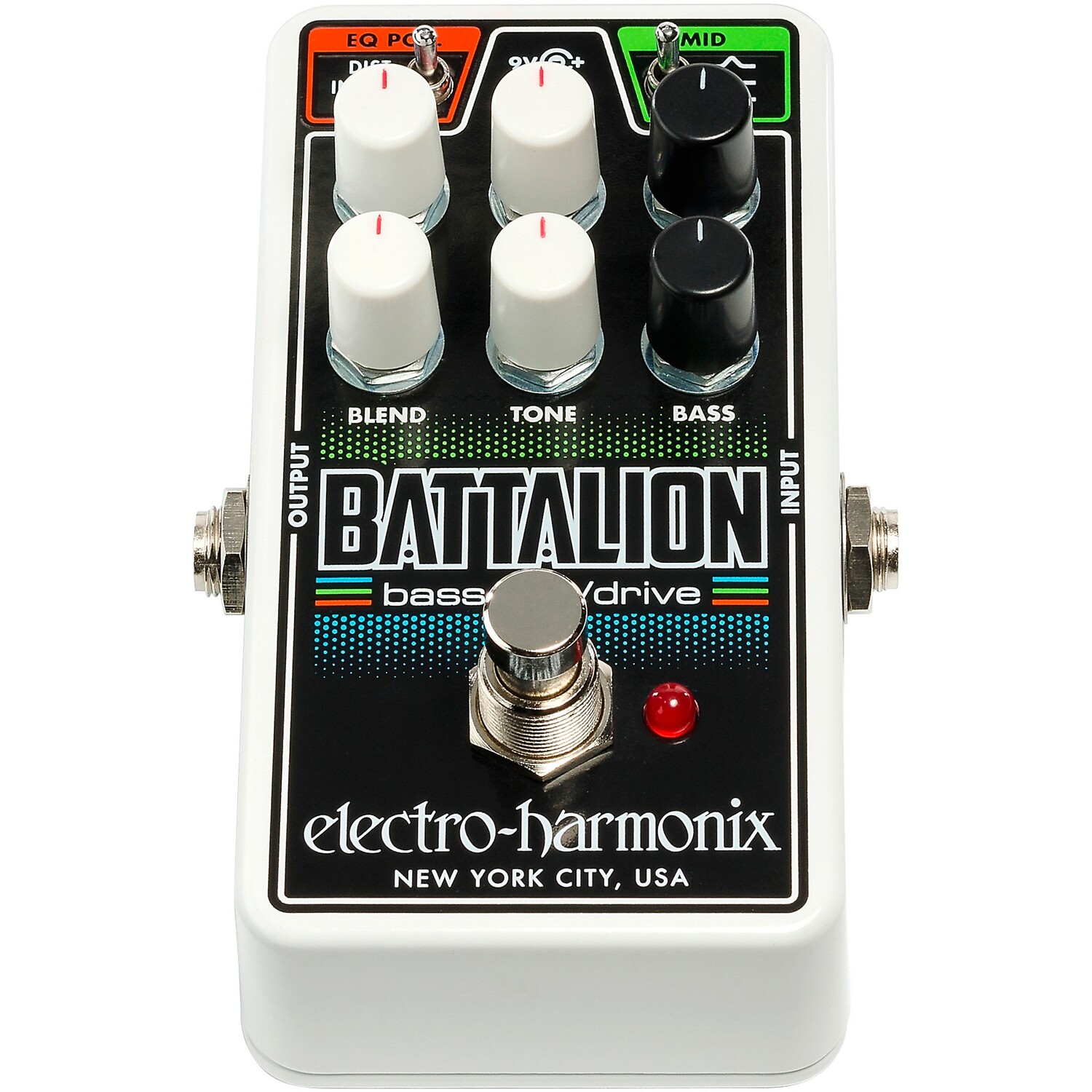 Басовый предусилитель Electro-Harmonix Nano Battalion и педаль эффектов Overdrive
Басовый предусилитель Electro-Harmonix Nano Battalion и педаль эффектов Overdrive