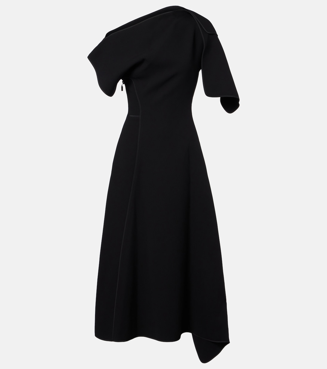 Асимметричное платье миди с драпировкой в виде диадемы Maticevski, черный
Асимметричное платье миди с драпировкой в виде диадемы Maticevski, черный