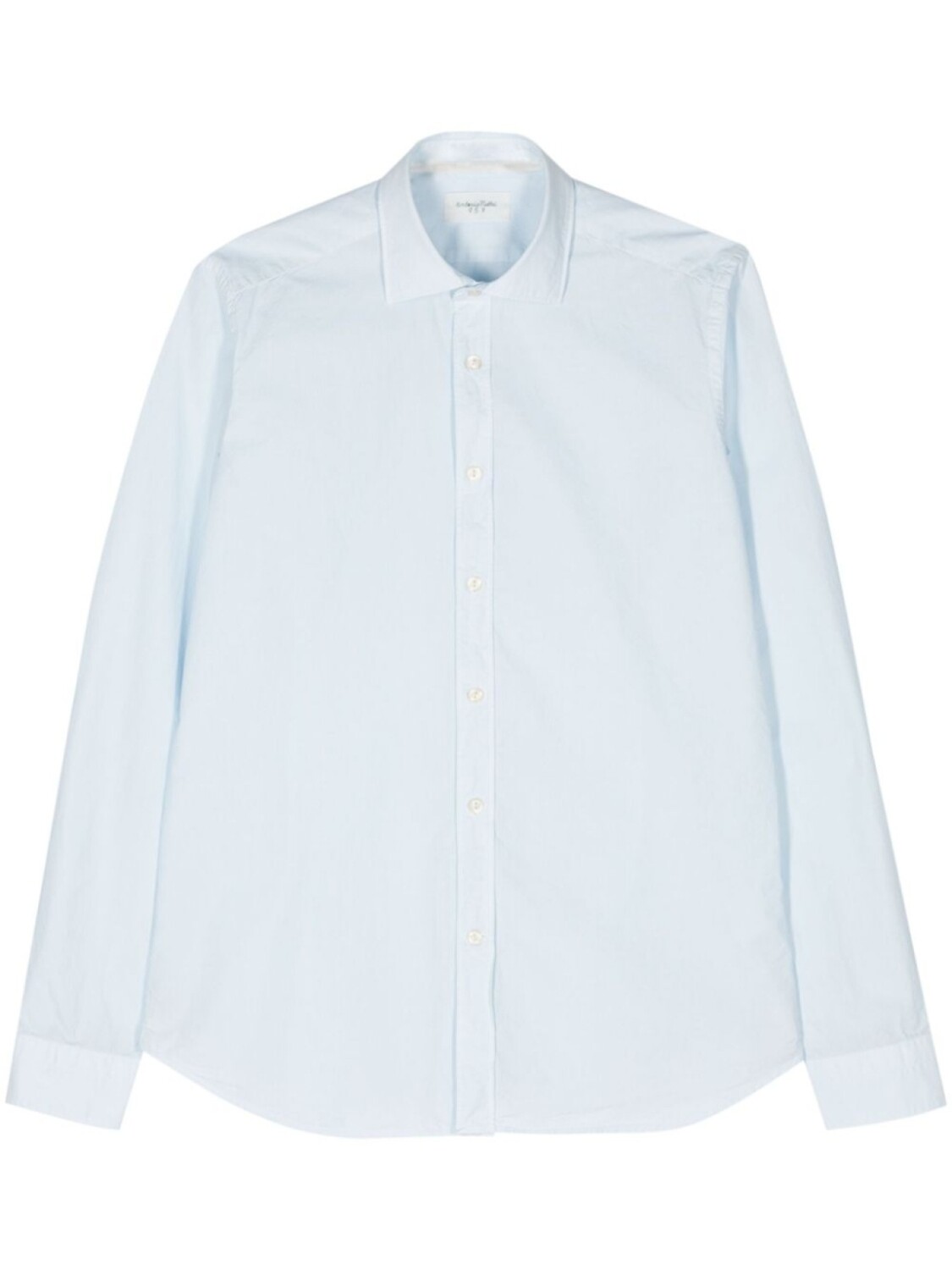 Поплиновая рубашка Tintoria Mattei, синий 
Поплиновая рубашка Tintoria Mattei, синий