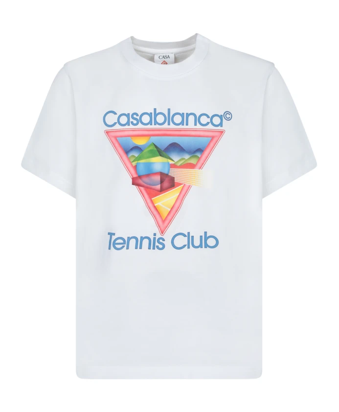 Футболка с изображением символа теннисного клуба Casablanca, белый
Футболка с изображением символа теннисного клуба Casablanca, белый