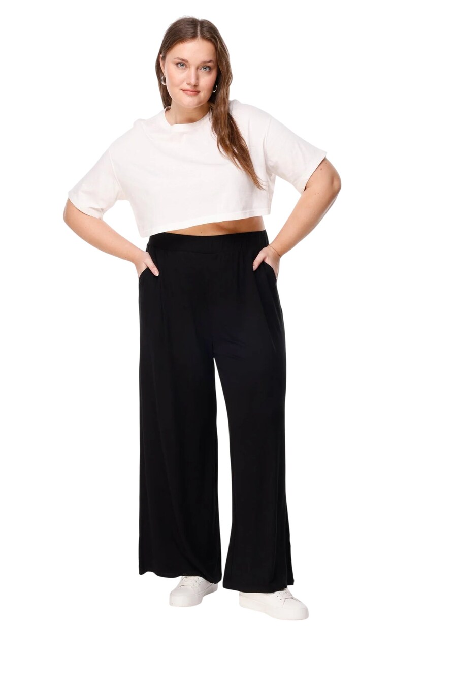 Широкие брюки Shape Of You, черный
Широкие брюки Shape Of You, черный