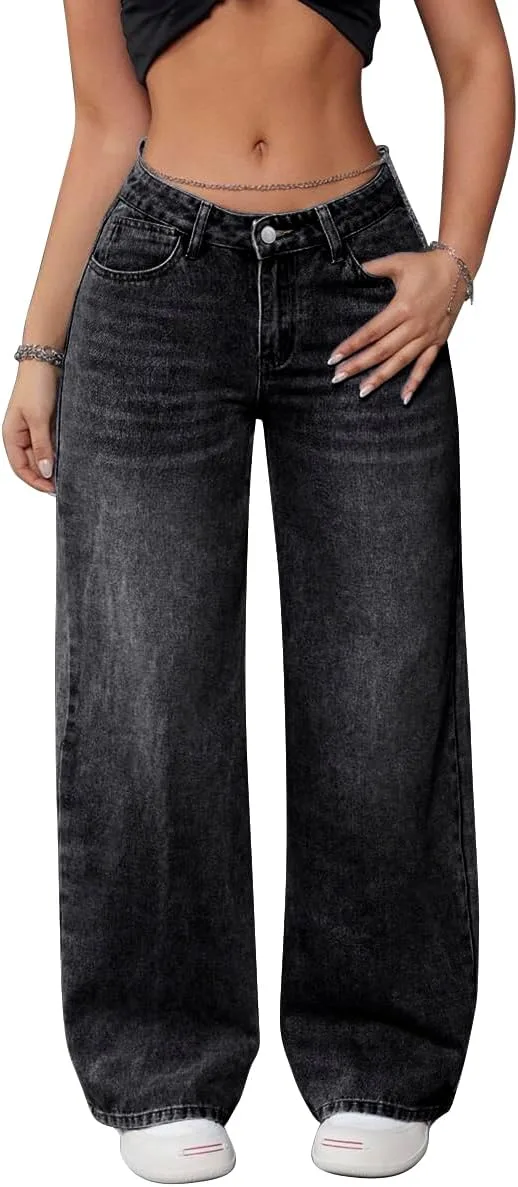 ALIMASHA джинсы с широкими штанинами для женщин
ALIMASHA джинсы с широкими штанинами для женщин