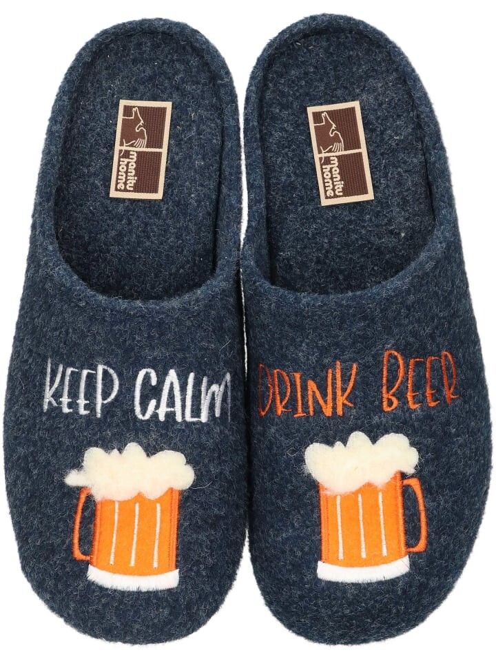 Домашние тапочки Manitu-Home, темно-синий
Домашние тапочки Manitu-Home, темно-синий