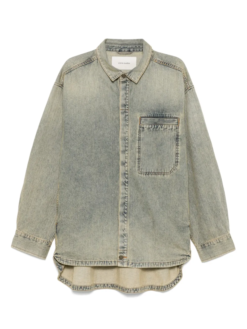 Рубашка Herculean ENTIRE STUDIOS, нейтральный
Рубашка Herculean ENTIRE STUDIOS, нейтральный