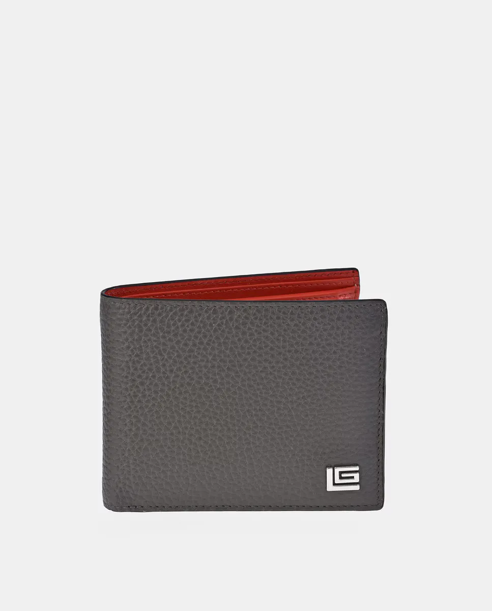 Американский мужской кошелек Guy Laroche с внутренним кошельком для монет из серой/красной кожи, серый
Американский мужской кошелек Guy Laroche с внутренним кошельком для монет из серой/красной кожи, серый