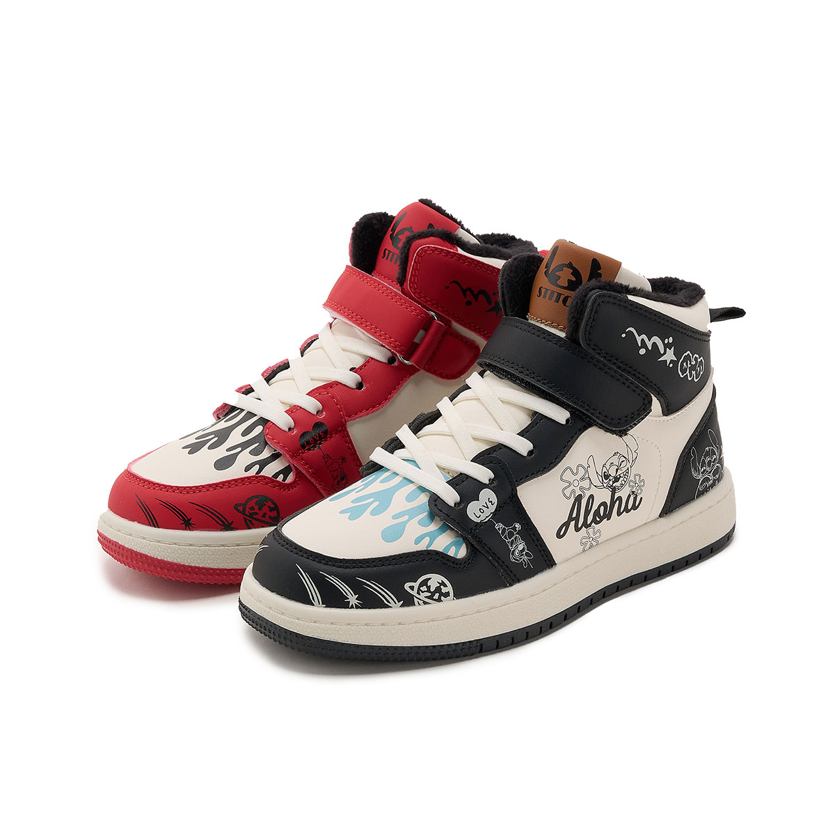 Детские кроссовки для скейтбординга Stitch Series с противоскользящей амортизацией, отскоком и высоким берцем Disney, черный/красный
Детские кроссовки для скейтбординга Stitch Series с противоскользящей амортизацией, отскоком и высоким берцем Disney, черный/красный