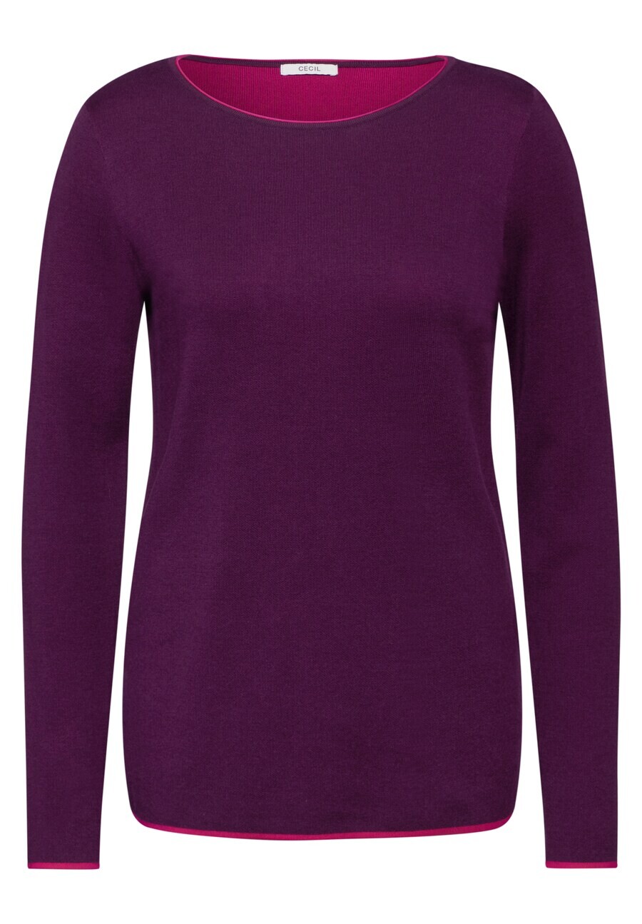 Базовый свитер CECIL Sweater, розовый
Базовый свитер CECIL Sweater, розовый