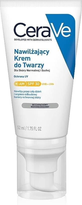 Крем для лица CeraVe Nawilżający Krem do Twarzy SPF30, 52 мл
Крем для лица CeraVe Nawilżający Krem do Twarzy SPF30, 52 мл