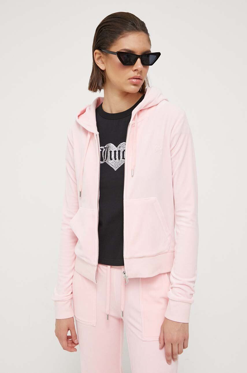 Толстовка Juicy Couture Robertson, розовый 
Толстовка Juicy Couture Robertson, розовый