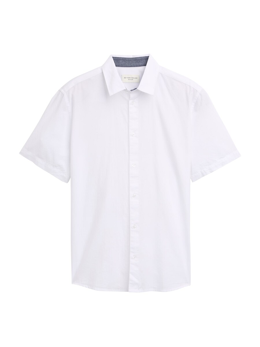 Рубашка на пуговицах классического кроя TOM TAILOR, White
Рубашка на пуговицах классического кроя TOM TAILOR, White