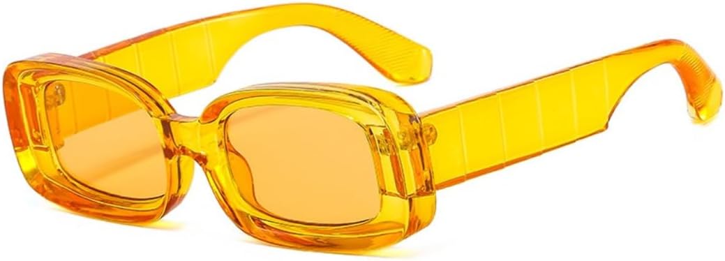 Солнцезащитные очки для мужчин и женщин - защита UV400 - маленькая оправа, линзы конфетных цветов, для занятий спортом на открытом воздухе и вождения DSVIGF, Yellow Yellow
Солнцезащитные очки для мужчин и женщин - защита UV400 - маленькая оправа, линзы конфетных цветов, для занятий спортом на открытом воздухе и вождения DSVIGF, Yellow Yellow