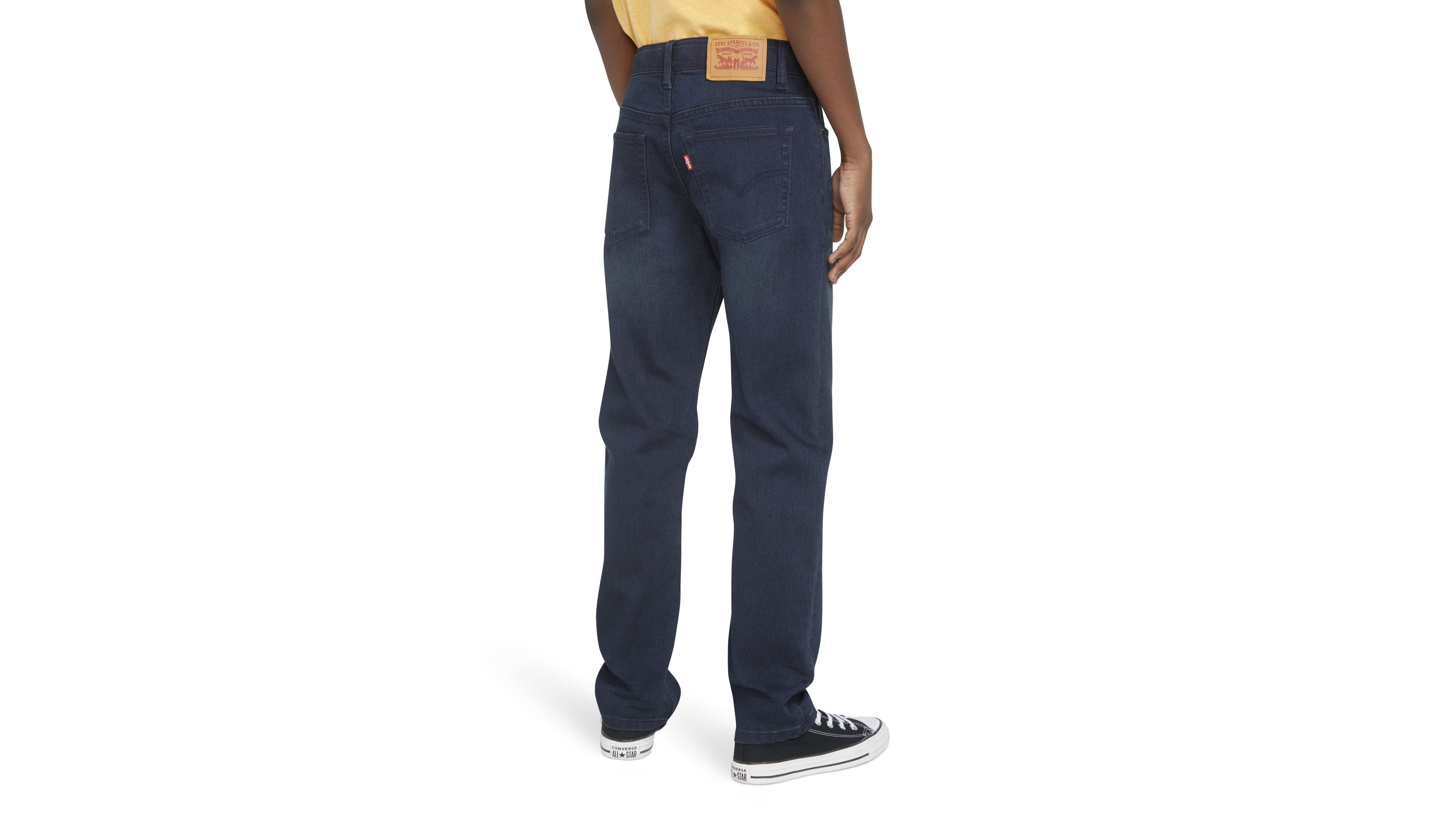 Джинсы 502 Taper Fit Strong Performance для мальчиков больших размеров 8-20 Levi's, цвет Sharkley - Dark Wash
Джинсы 502 Taper Fit Strong Performance для мальчиков больших размеров 8-20 Levi's, цвет Sharkley - Dark Wash