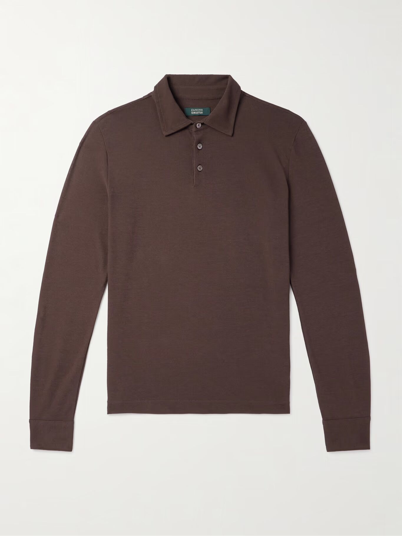 Рубашка поло Zanone из хлопка-пике INCOTEX, коричневый
Рубашка поло Zanone из хлопка-пике INCOTEX, коричневый