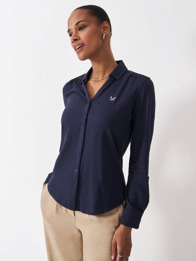 Длинный рукав рубашка Crew Clothing, Navy
Длинный рукав рубашка Crew Clothing, Navy