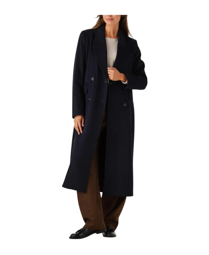 Синее шерстяное пальто для женщин Beaumont, синий
Синее шерстяное пальто для женщин Beaumont, синий