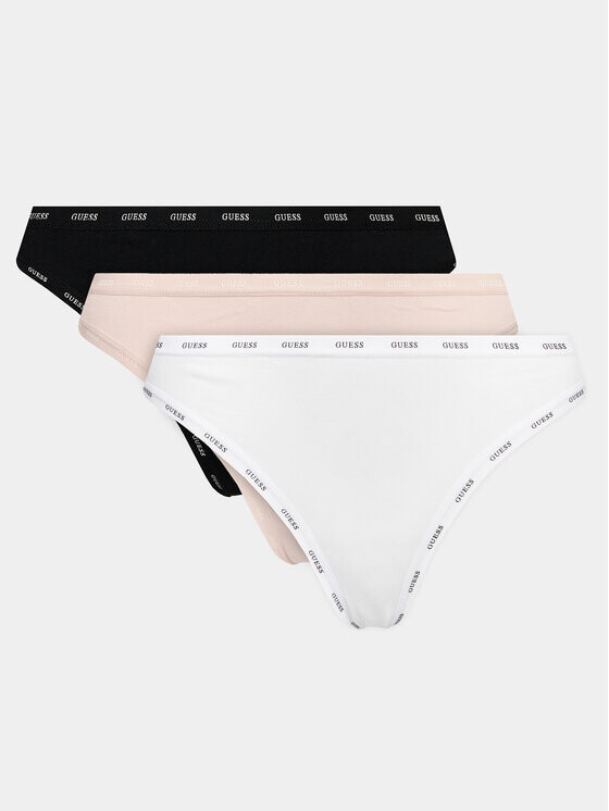 Комплект из 3 бразильских женских трусов Guess, мультиколор
Комплект из 3 бразильских женских трусов Guess, мультиколор