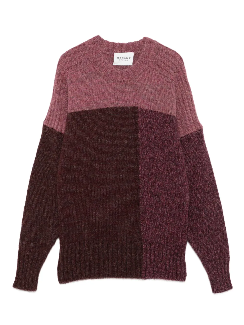 Свитер в стиле колор-блок Marant Étoile, розовый
Свитер в стиле колор-блок Marant Étoile, розовый