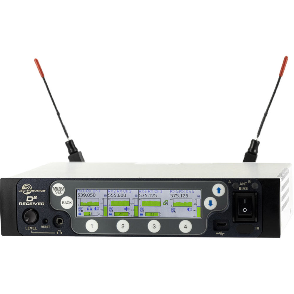 Беспроводной приемник Lectrosonics DSQD 4-Channel Digital Wireless Receiver DSQD
Беспроводной приемник Lectrosonics DSQD 4-Channel Digital Wireless Receiver DSQD