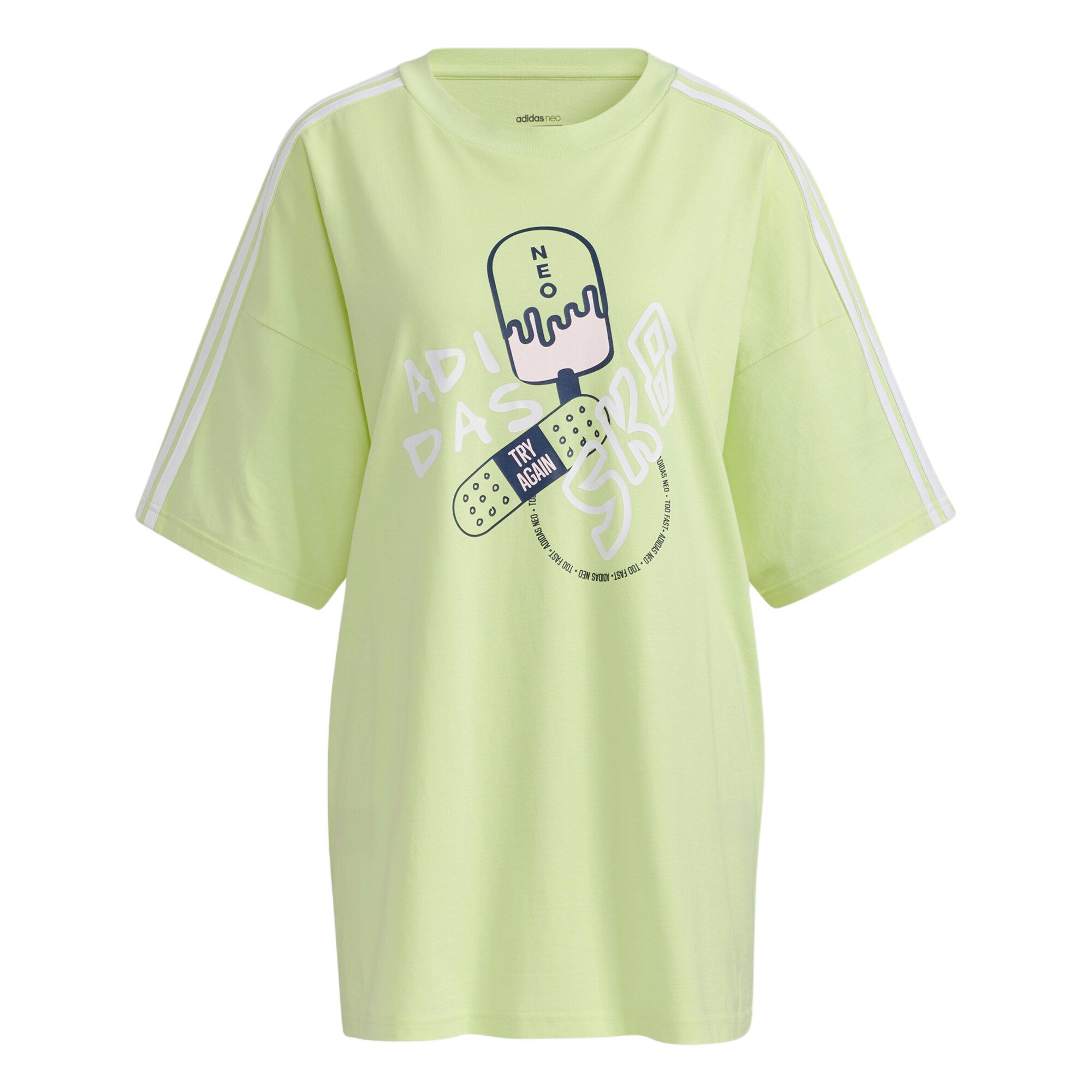 Футболка женская светло-желтая/белая Adidas Neo
Футболка женская светло-желтая/белая Adidas Neo