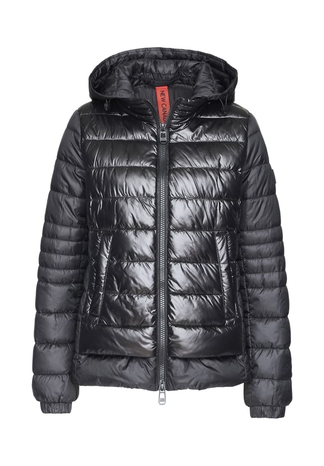 Стеганый блузон с блестящей отделкой New Canadian, черный
Стеганый блузон с блестящей отделкой New Canadian, черный