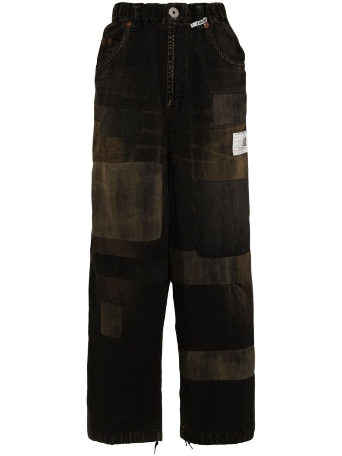 Maison MIHARA YASUHIRO джинсы в технике пэчворк, черный
Maison MIHARA YASUHIRO джинсы в технике пэчворк, черный