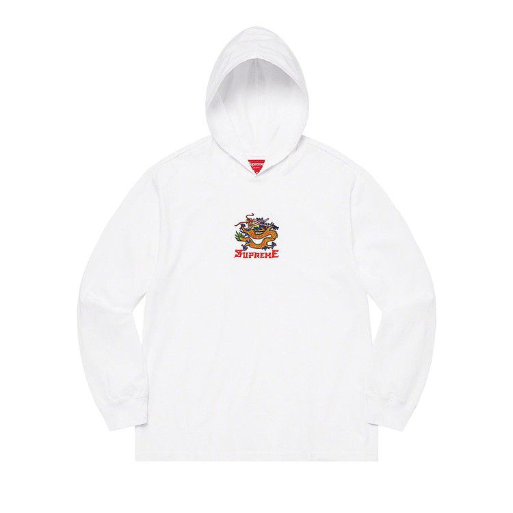 Топ Supreme Dragon Hooded Long-Sleeve Top, White
Топ Supreme Dragon Hooded Long-Sleeve Top, White