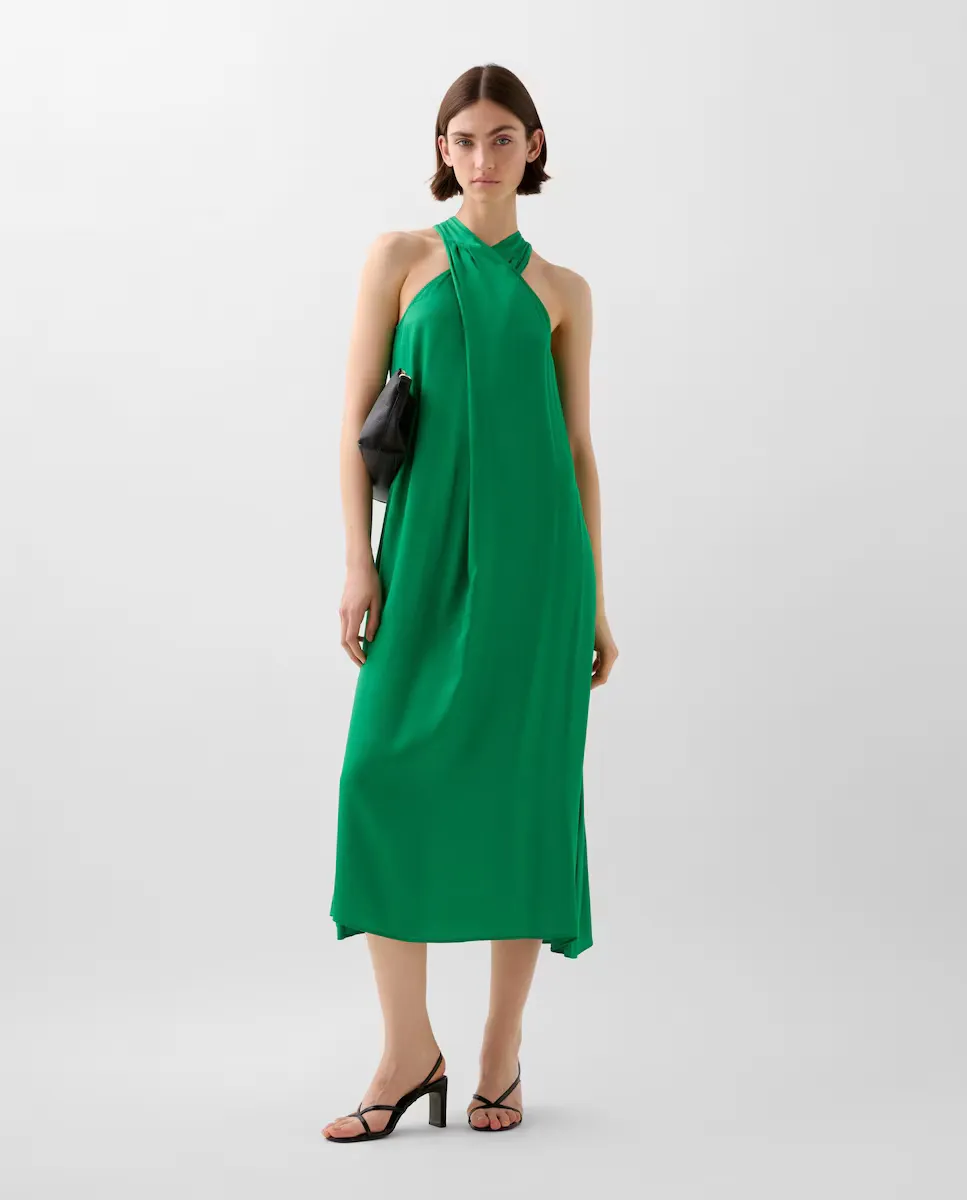 Платье миди с вырезом на бретелях Scalpers, зеленый
Платье миди с вырезом на бретелях Scalpers, зеленый