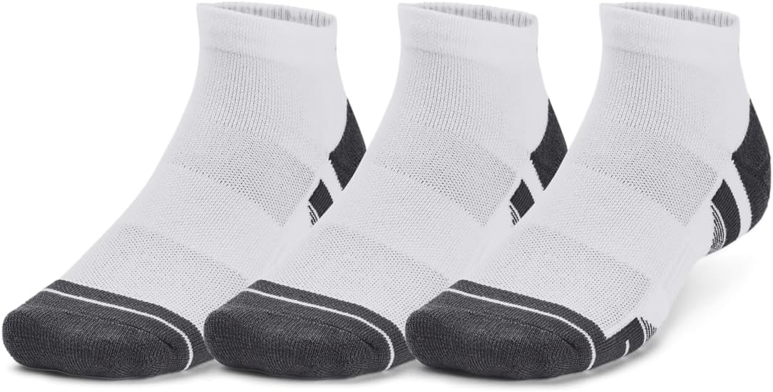 Under Armour Adult Performance Tech Low Cut Socks (3 and 6 Pack), White/White/Jet Gray
Under Armour Adult Performance Tech Low Cut Socks (3 and 6 Pack), White/White/Jet Gray