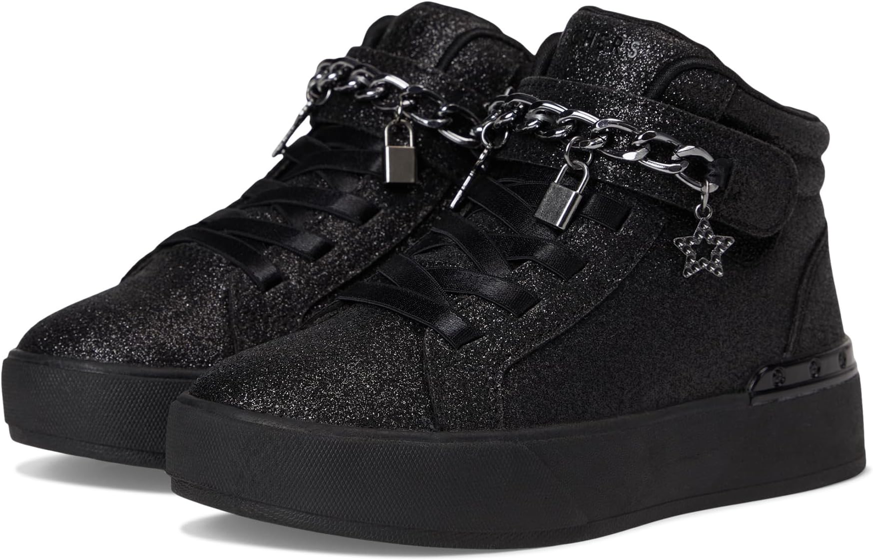 Кроссовки SKECHERS KIDS Shoutouts Deluxe-Charming Shi 310704L, черный 
Кроссовки SKECHERS KIDS Shoutouts Deluxe-Charming Shi 310704L, черный