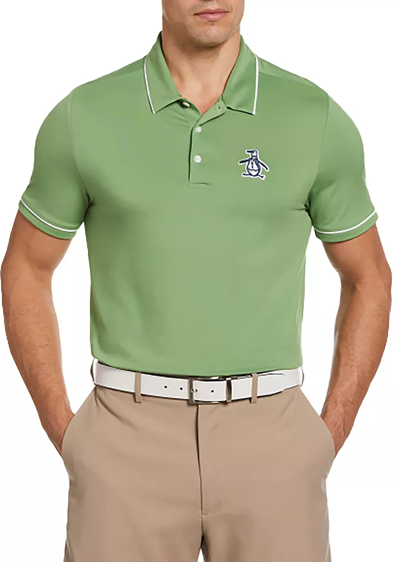 Мужская рубашка поло для гольфа с короткими рукавами и короткими рукавами Original Penguin, цвет Jade Green
Мужская рубашка поло для гольфа с короткими рукавами и короткими рукавами Original Penguin, цвет Jade Green