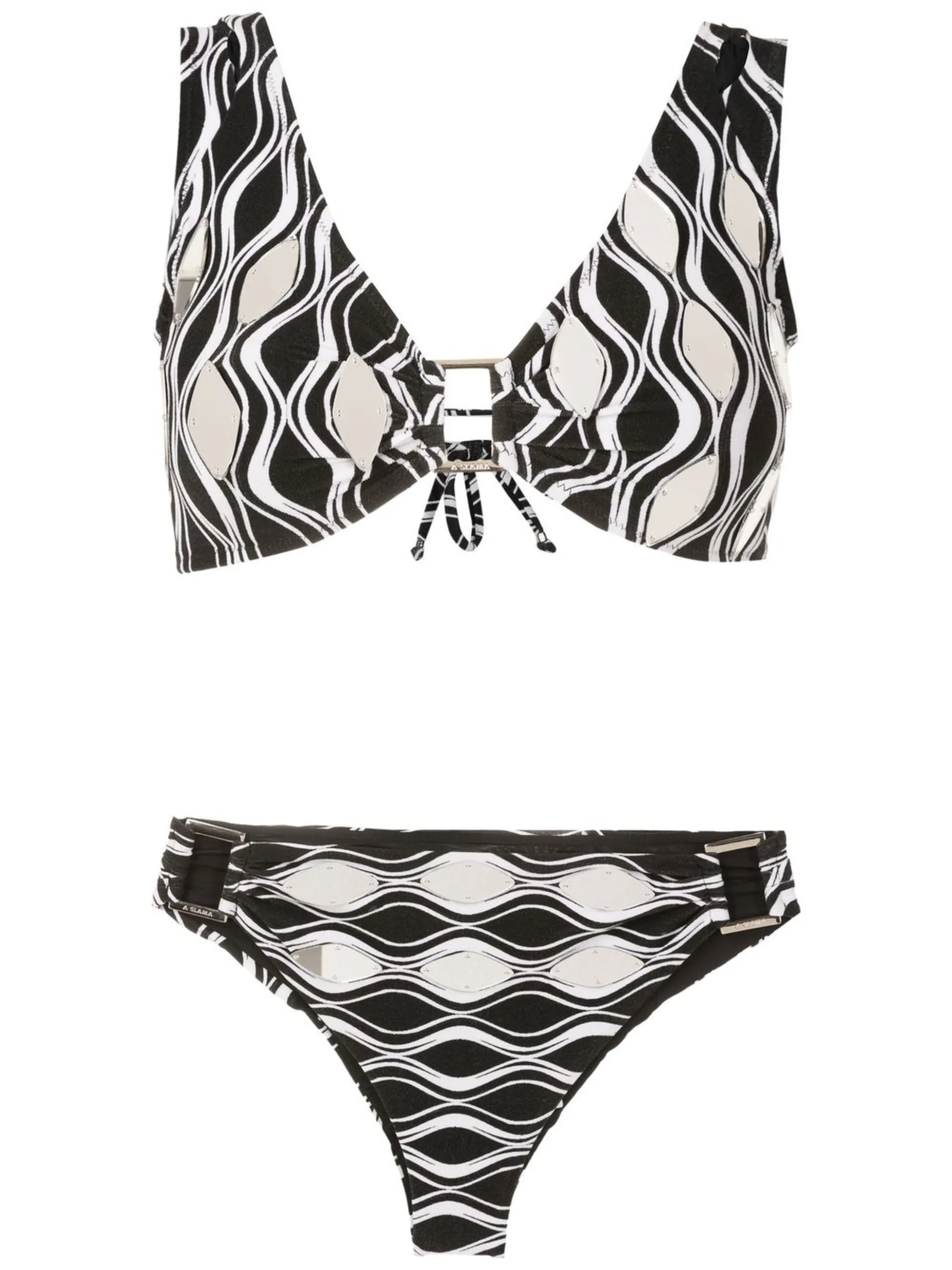 Бикини с принтом Amir Slama, черный
Бикини с принтом Amir Slama, черный