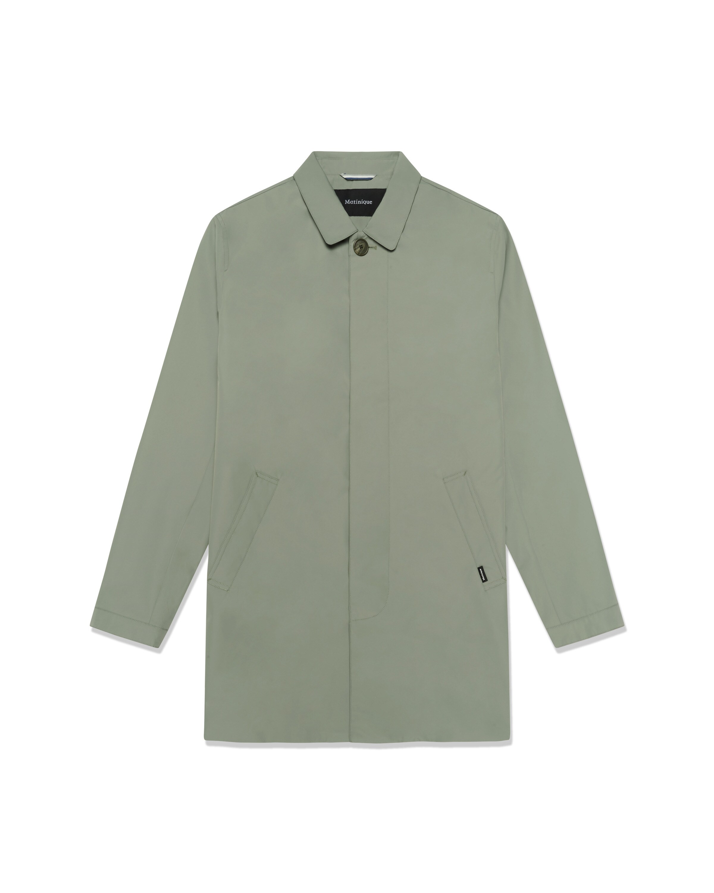 Matinique Регулярный приталенный межсезонный плащ 'Miles' в пастельно-зеленом цвете
Matinique Регулярный приталенный межсезонный плащ 'Miles' в пастельно-зеленом цвете