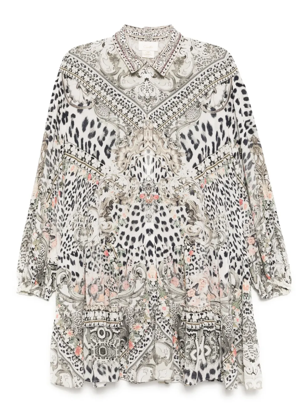 Мини-платье Marble Heaven Camilla, белый 
Мини-платье Marble Heaven Camilla, белый