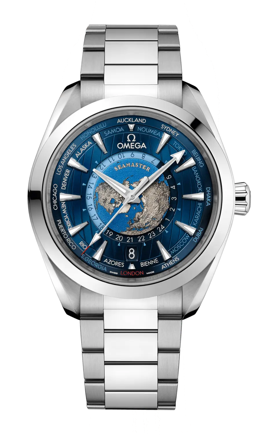 Часы seamaster aqua terra 150m co axial master chronometer gmt worldtimer 43 мм Omega
Часы seamaster aqua terra 150m co axial master chronometer gmt worldtimer 43 мм Omega