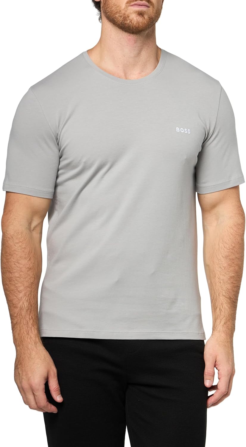 Мужская хлопковая футболка для дома BOSS Mix&Match с круглым вырезом, Glossy Microchip
Мужская хлопковая футболка для дома BOSS Mix&Match с круглым вырезом, Glossy Microchip
