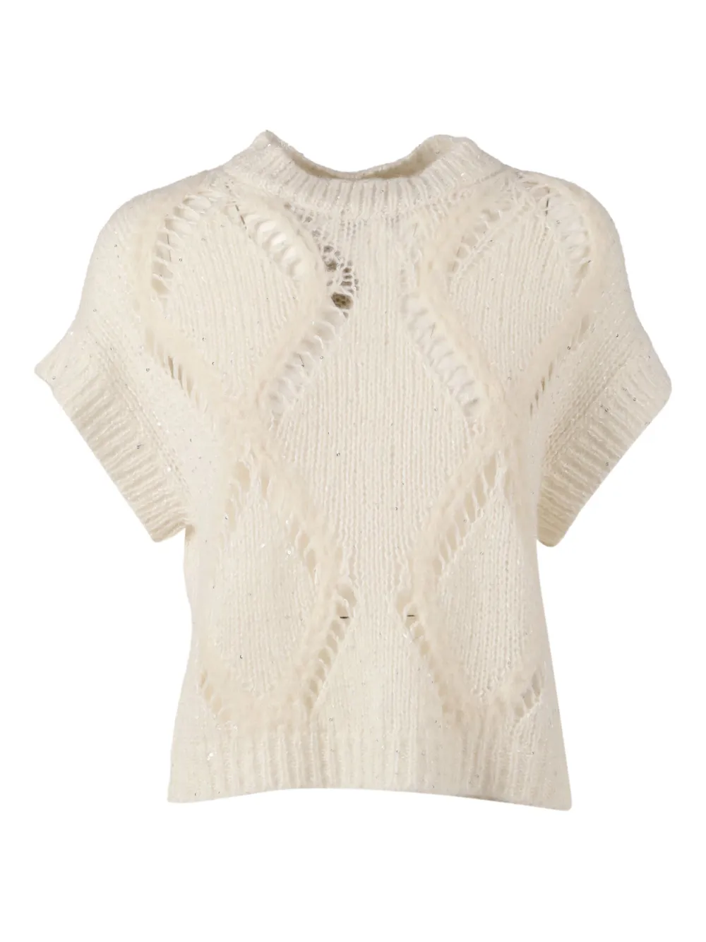 Ажурная футболка Antonelli, белый
Ажурная футболка Antonelli, белый