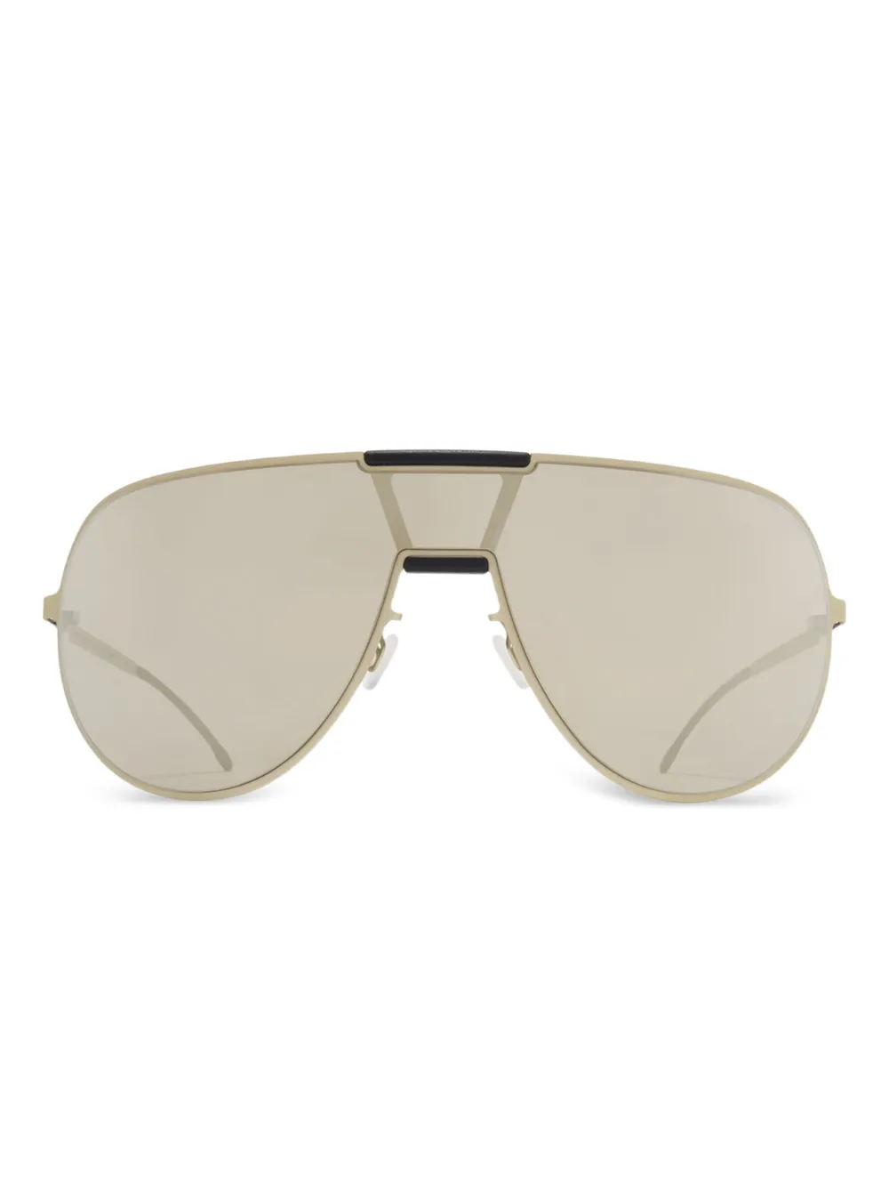Солнцезащитные очки с зеркальными линзами Mykita, бежевый
Солнцезащитные очки с зеркальными линзами Mykita, бежевый