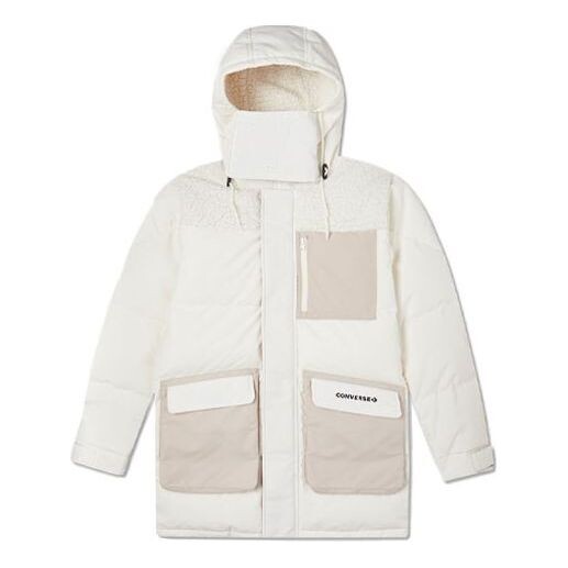 Куртка premium mid down jacket 'white' Converse, белый 
Куртка premium mid down jacket 'white' Converse, белый