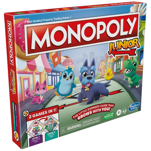 Настольная игра Monopoly Junior: 2 Games In 1
Настольная игра Monopoly Junior: 2 Games In 1
