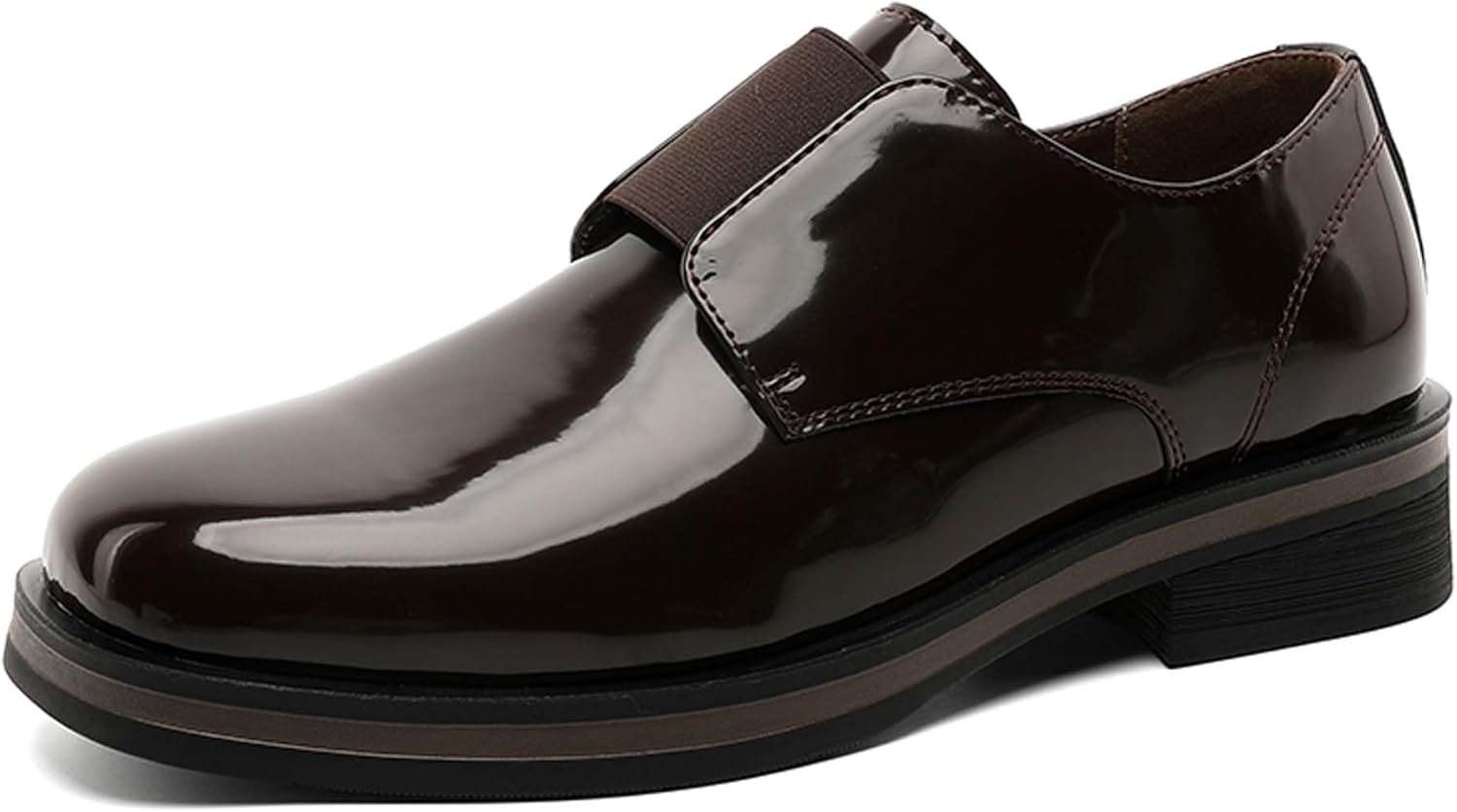 Мужские лоферы без застежки с ретро округлым носком, деловые кожаные туфли, противоскользящие, удобные повседневные обувь для ходьбы, подходят для работы, встреч и собраний Generic, коричневый
Мужские лоферы без застежки с ретро округлым носком, деловые кожаные туфли, противоскользящие, удобные повседневные обувь для ходьбы, подходят для работы, встреч и собраний Generic, коричневый