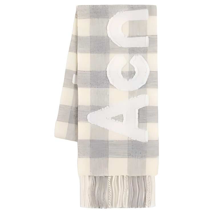 Acne Studios Вязаный шарф унисекс серый
Acne Studios Вязаный шарф унисекс серый