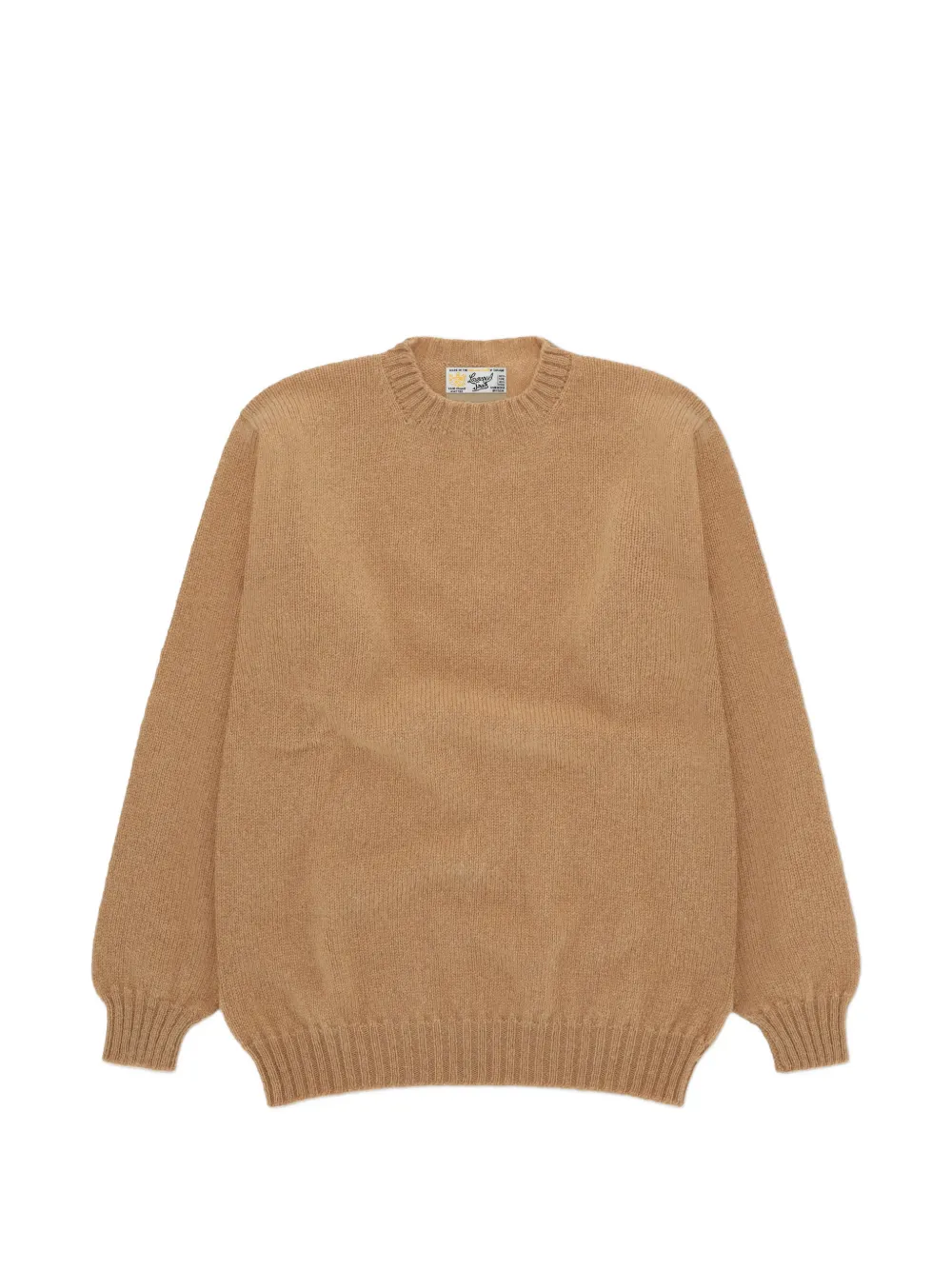 Джемпер с круглым вырезом из шетландской шерсти Fortela, коричневый
Джемпер с круглым вырезом из шетландской шерсти Fortela, коричневый