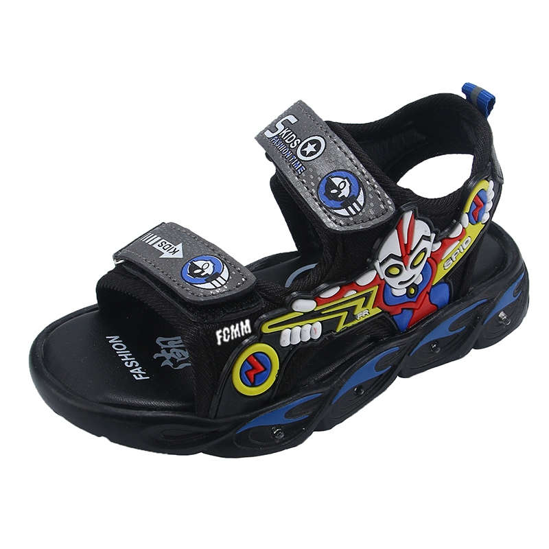 Сандалии детские противоскользящие FCMM, серый/синий
Сандалии детские противоскользящие FCMM, серый/синий