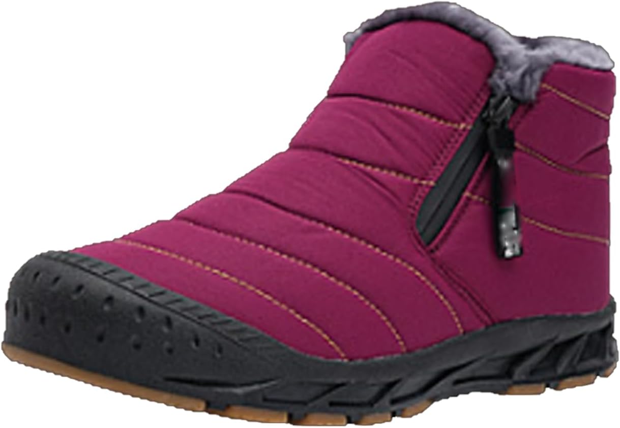 Мужские зимние ботинки для снега водонепроницаемые, с молнией, утепленные мехом, теплые, противоскользящие, легкие, удобно надеваются, для ходьбы Generic, розовый
Мужские зимние ботинки для снега водонепроницаемые, с молнией, утепленные мехом, теплые, противоскользящие, легкие, удобно надеваются, для ходьбы Generic, розовый