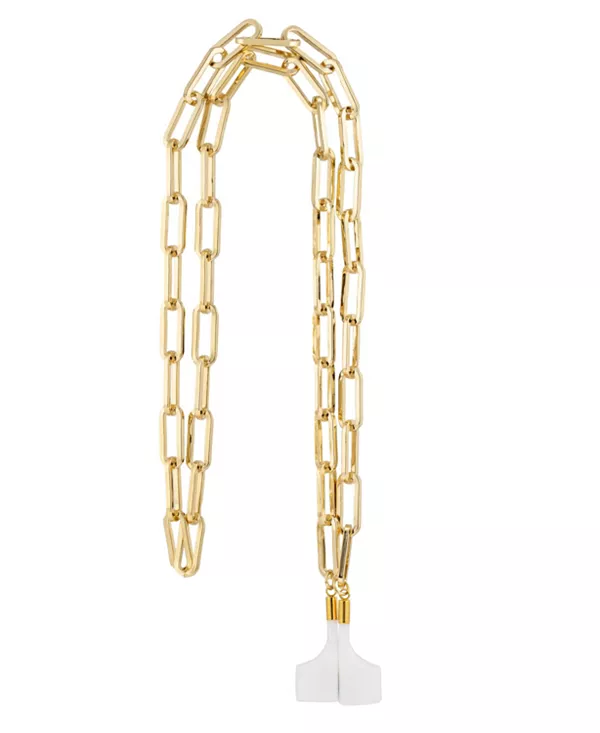 Женское ожерелье из металлического сплава золотистого оттенка, предназначенное для наушников Apple AirPods и AirPods Pro. Anne Klein, gold-tone
Женское ожерелье из металлического сплава золотистого оттенка, предназначенное для наушников Apple AirPods и AirPods Pro. Anne Klein, gold-tone