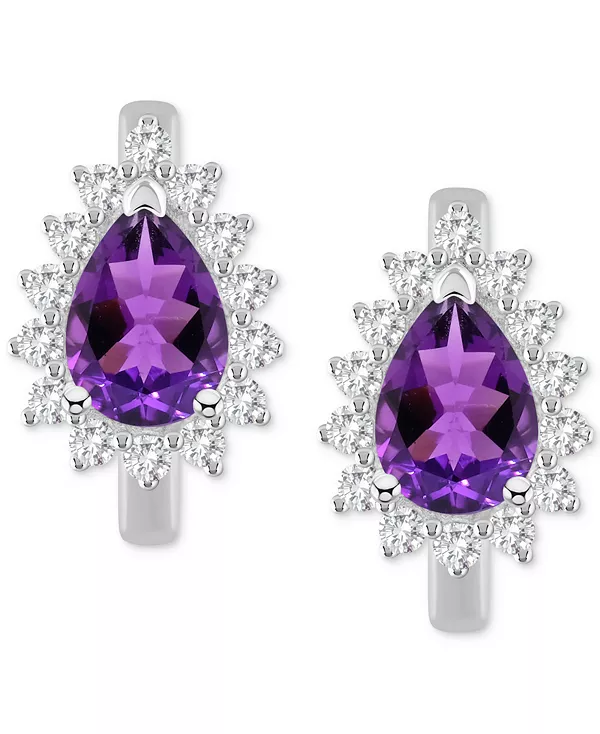 Серьги-Кольца с аметистом (1-1/3 карата tw) и белым топазом (1/3 карата tw) из стерлингового серебра (также доступны с цитрином, родолитом, перидотом и голубым топазом) Macy'S, amethyst
Серьги-Кольца с аметистом (1-1/3 карата tw) и белым топазом (1/3 карата tw) из стерлингового серебра (также доступны с цитрином, родолитом, перидотом и голубым топазом) Macy'S, amethyst